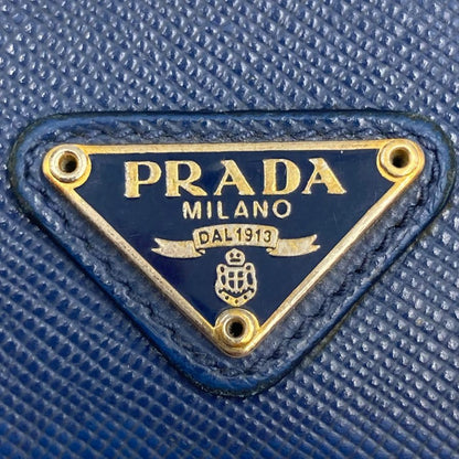 プラダ カードケース サフィアーノ 1M14392 ユニセックス ネイビー PRADA【AFI13】