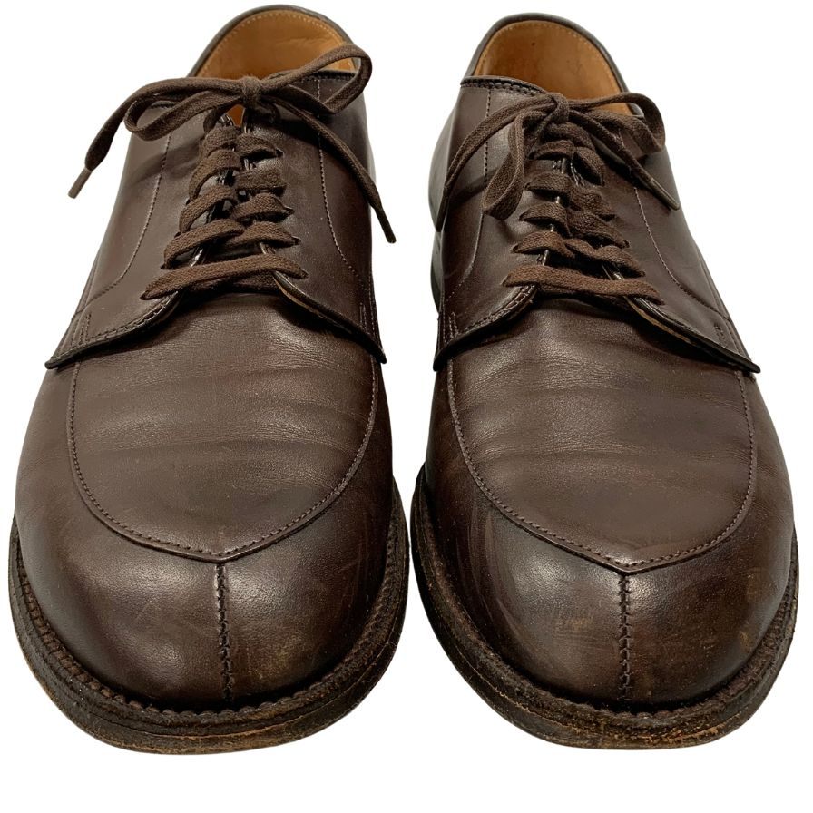 オールデン レザーシューズ 54441 Vチップ カーフ サイズ10.5 ブラウン メンズ ALDEN ビジネスシューズ 約29.0cm【LA】【中古】