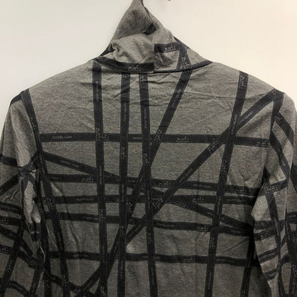 美品◆エルメス マルジェラ期 長袖Tシャツ ハイネック ボルデュック グレー レディース サイズL HERMES 【AFB41】