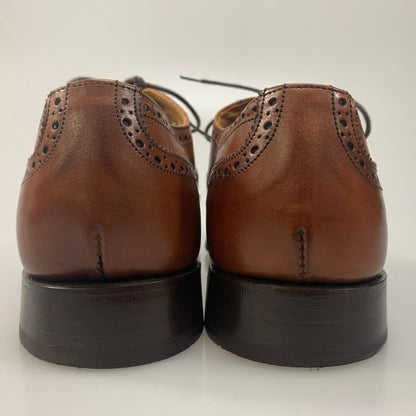 トリッカーズ ノーフォーク ウイングチップ ブラウン サイズUK6.5 Tricker's ビジネスシューズ 約25.5cm【LA】【中古】