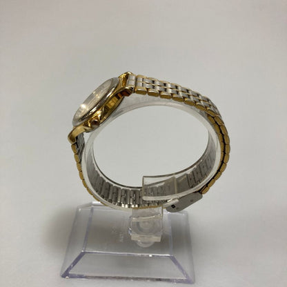 カルティエ 腕時計 マスト ドゥ カルティエ クォーツ ゴールド シルバー コンビ Cartier【AFI12】