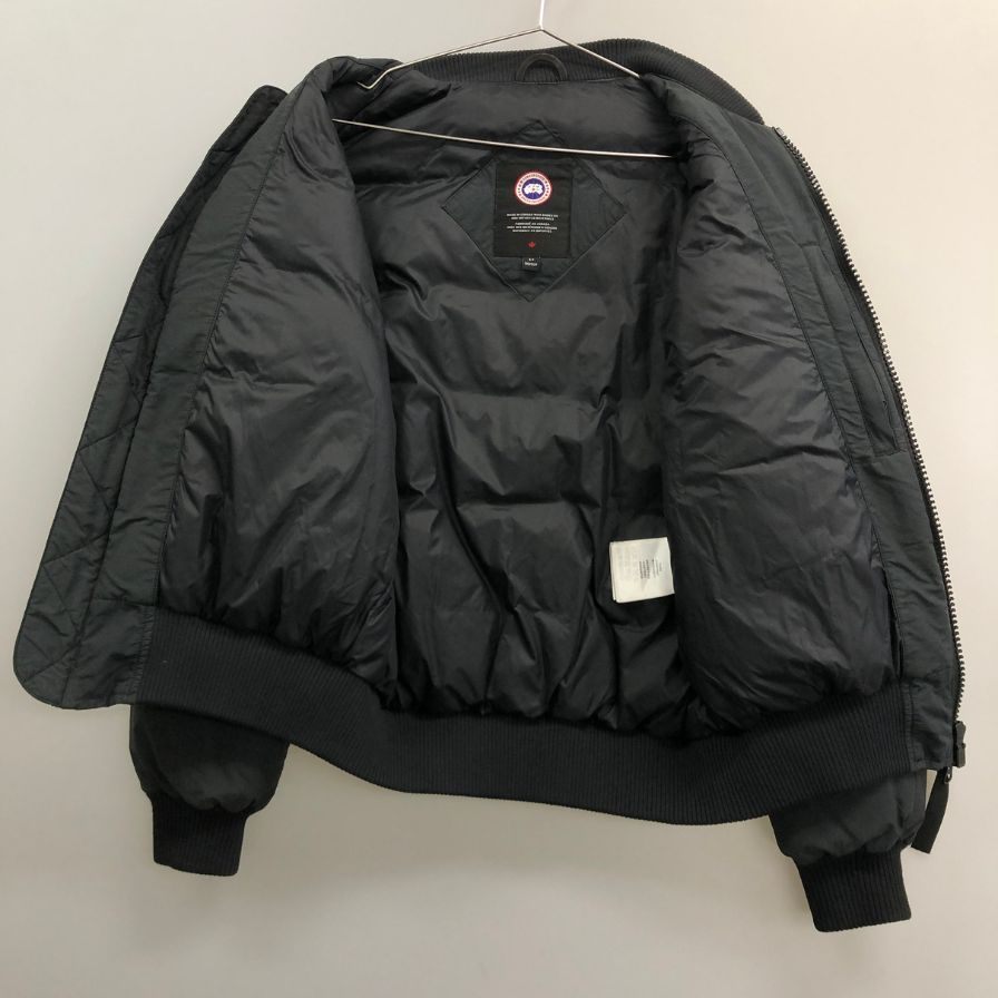 中古◆カナダグース 5621M フレイザーボンバージャケット ブラック サイズS CANADA GOOSE 【AFA3】