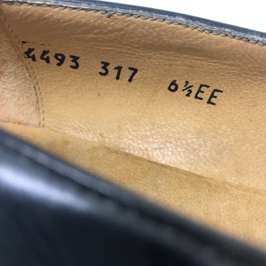 フェラガモ タッセルローファー パイソン ブラック メンズ サイズ6.5 Salvatore Ferragamo 約25.0cm【AFC33】