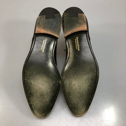 クロケット＆ジョーンズ リンジー メンズ  バーガンディ サイズUK6.5E Crockett & Jones ビジネスシューズ 約25.5cm【LA】【中古】