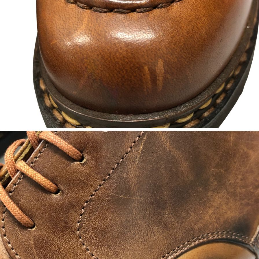 パラブーツ 7 25.5 シャンボード レザー Uチップ ブラウン 茶色 Paraboot パラブーツ シャンボード ドレスシューズ メンズ 革靴