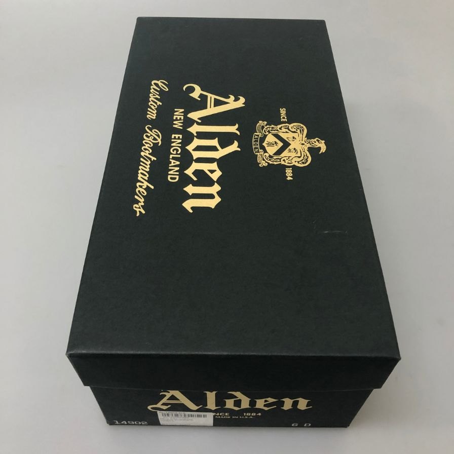 オールデン チャッカブーツ Tassels別注 14902 Tassels別注 クロムエクセルレザー ネイビー メンズ サイズ6D ALDEN ブーツ 約24.0cm【LA】【中古】