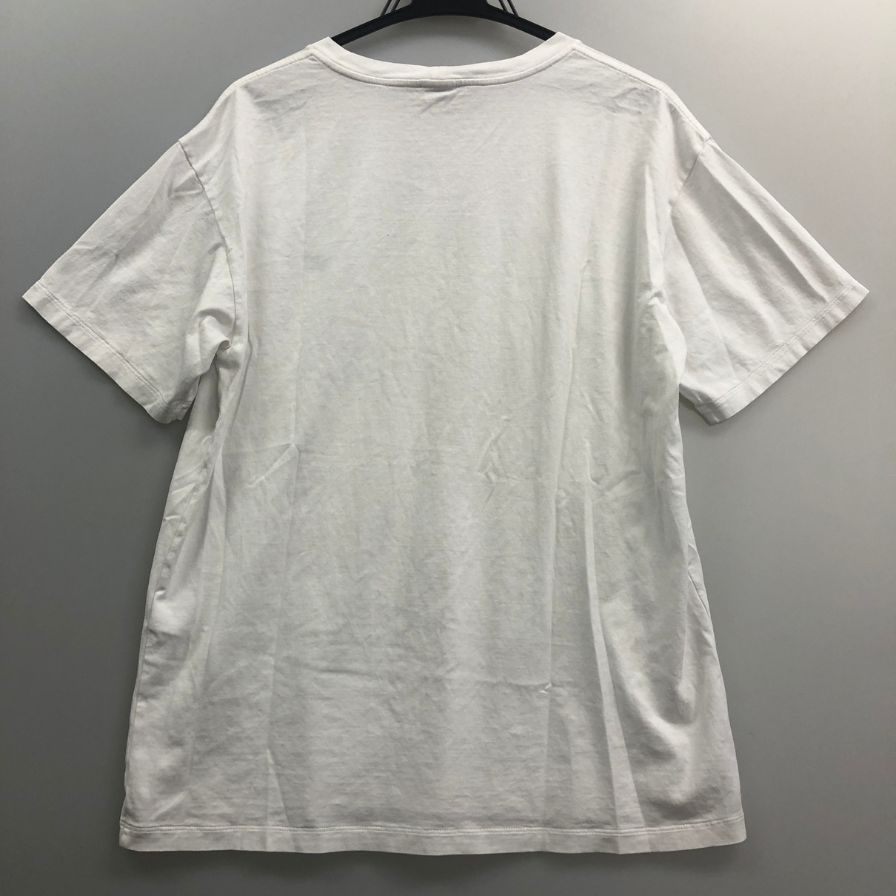 中古◆セリーヌ 半袖Tシャツ エディ期 トリオンフ ホワイト メンズ サイズS 2X04I671Q CELINE 【AFB3】
