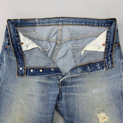 リーバイス デニムパンツ 501XX ボタン裏524 W36L31  90s ブルー系 Levi's 【AFB42】