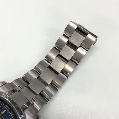 シチズン 腕時計 アテッサ エコドライブ チタン 電波 ソーラー H804-T018696 シルバー 青文字盤 メンズ CITIZEN【AFI9】