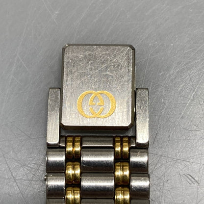 グッチ 9000M 077-700 腕時計 不動 黒文字盤 自動巻き GUCCI【AFI5】【中古】