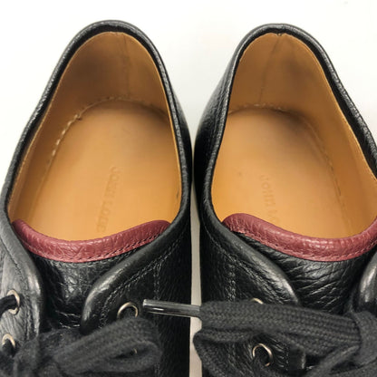 ジョンロブ スニーカー レヴァー レザー 本革 ローカット ブラック メンズ サイズ 5E JOHN LOBB LEVAH 約24.0cm【AFD15-2】