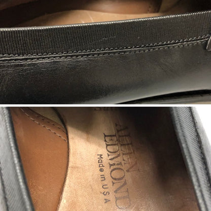 アレンエドモンズ レザーローファー ブラック メンズ サイズUS7.5C  Allen Edmonds 約25.5cm【AFC29】