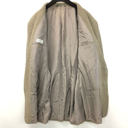 美品◆ジョルジオアルマーニ 90s  ウール テーラード ジャケット メンズ サイズ 54  ブラウン系 Giorgio Armani 【AFA15】