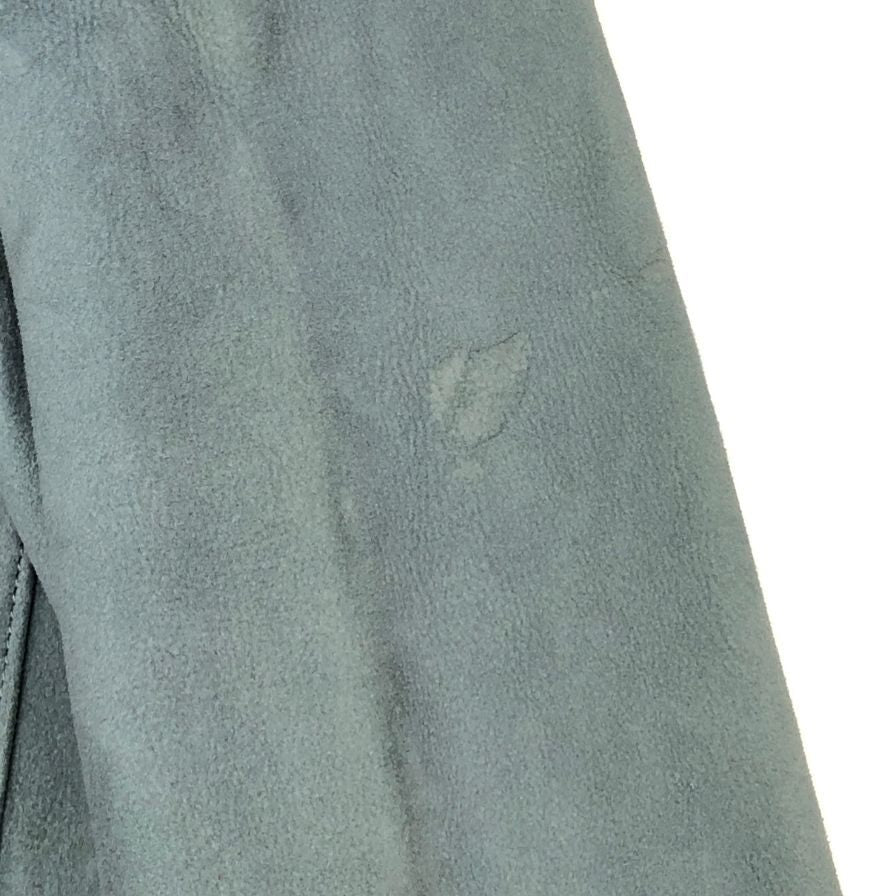 中古◆バルスター ヴァルスター 5B レザー シャツジャケット スエード ラム イタリア製 メンズ サイズ48 グリーン Valstar 【AFB17】