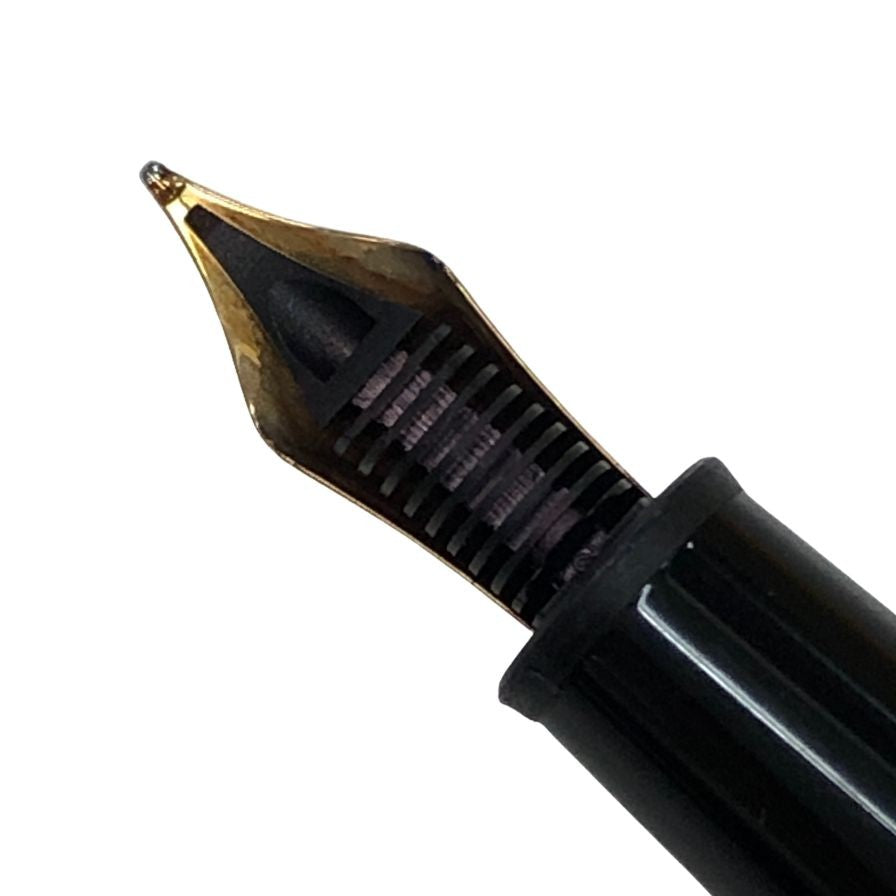 モンブラン　ペン先14k 楽天市場】MONTBLANC モンブラン 万年筆 ペン先14K EF 細字 黒