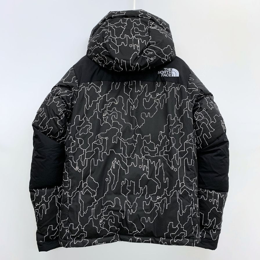 美品◆ザノースフェイス ダウンパーカー ノベルティ バルトロライトジャケット ND92341 ブラックツリー メンズ サイズXL ブラック THE NORTH FACE 【AFF20】