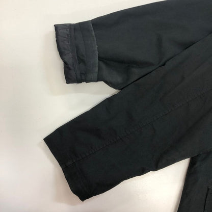 中古◆ポロラルフローレン ハーフコート 90年代 中綿ライナー付き ブラック メンズ サイズL Polo Ralph Lauren 【AFB9】