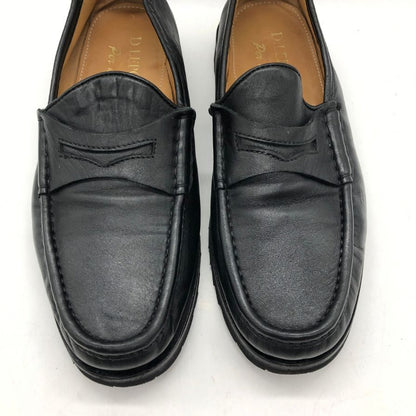 ダニエル レポリ ローファー 9105 ナッパレザー BLACK サイズ43 メンズ DANIELE LEPORI 約27.5cm【AFD2】