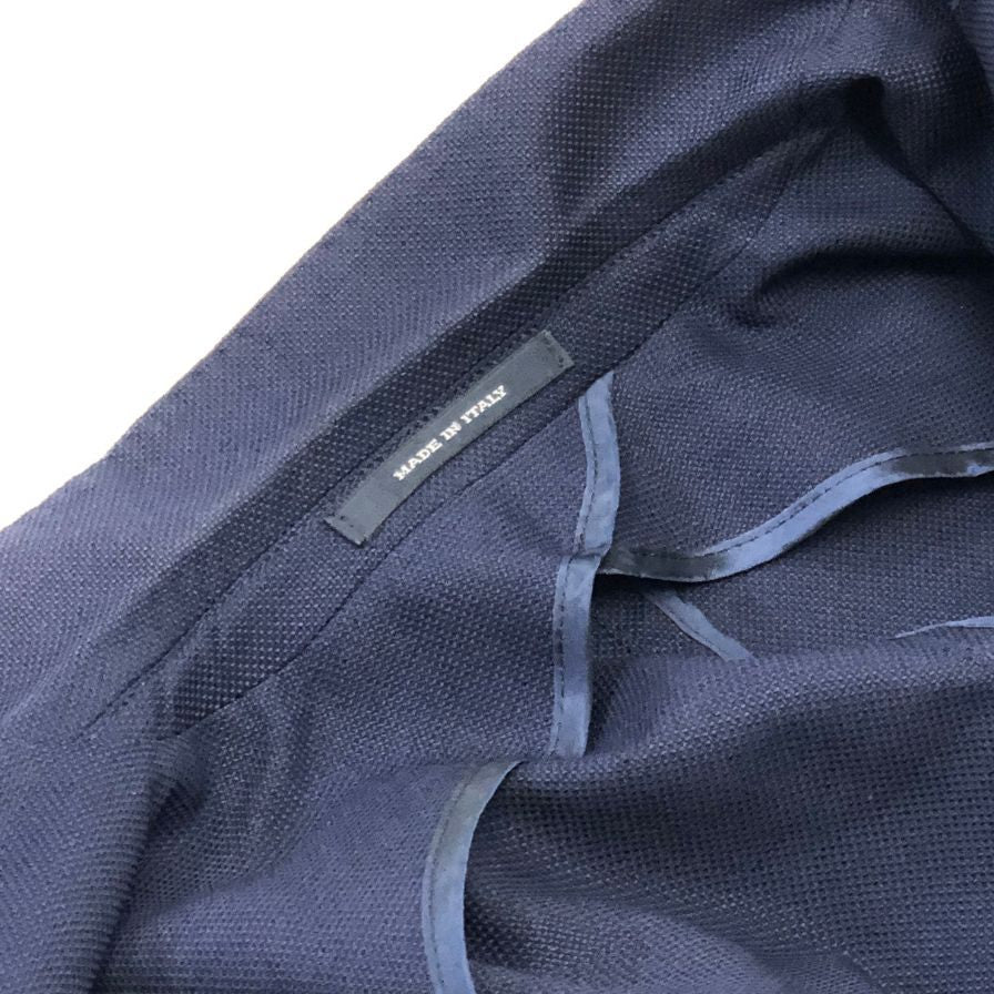 中古■タリアトーレ ジャケット 2B シングル ウール100%  REDA生地 1SMCS22K メンズ ネイビー サイズ44/R TAGLIATORE 【AFA17】