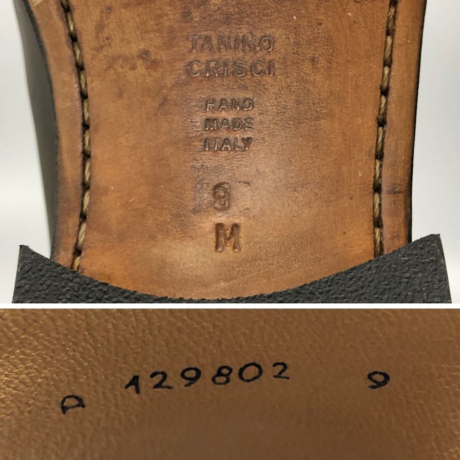 タニノクリスチー ジョッパーブーツ メンズ サイズUK9 ブラック TANINO CRISCI ブーツ 約27.5cm【LA】【中古】