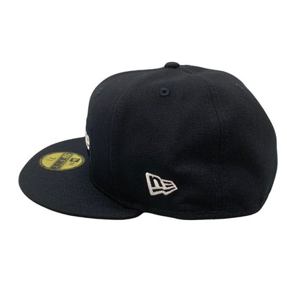 新品同様◆シュプリーム × ニューエラ キャップ ニューヨーク ヤンキース MLB Teams Box Logo New Era New York サイズ7/8/5 ブラック系 Supreme【AFI21】