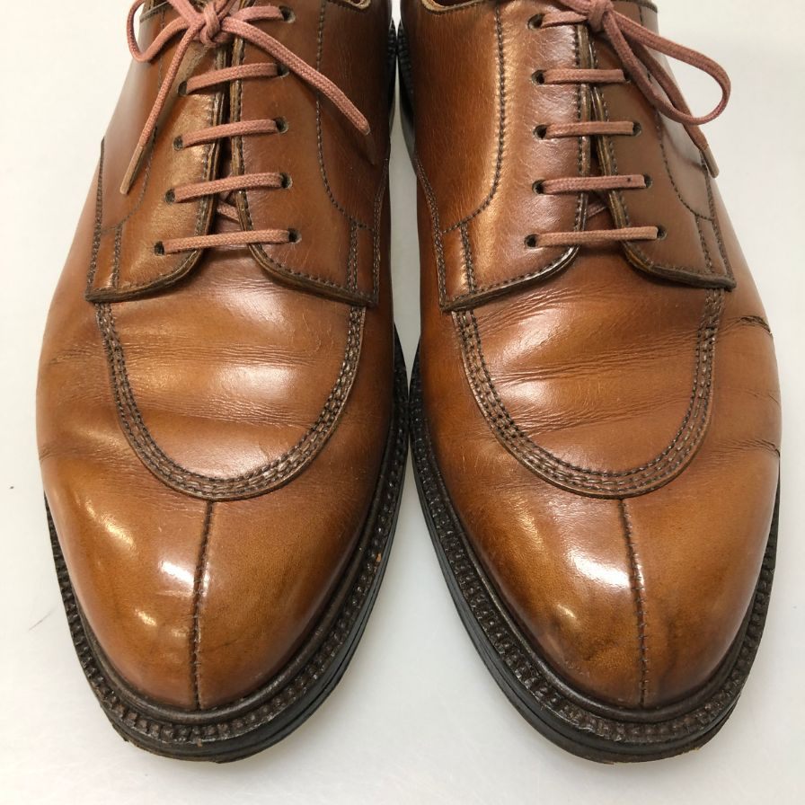 ジェイエムウエストン Uチップ ブラウン 6D メンズ 革靴 J.M. WESTON 約25.5cm【AFC50】