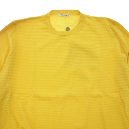 Like new ◆ Kangra T-shirt Cotton Men's Size 58 Yellow Kangra [AFB15] 