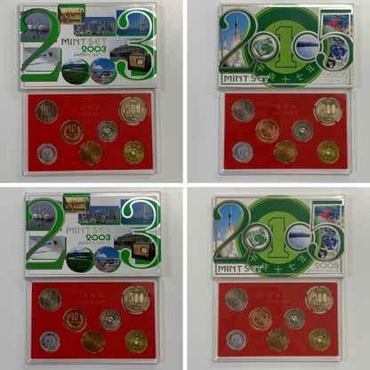 【11セット】大蔵省造幣局 ミントセット 2000・2002・2003・2005・2009・2009・2016 額面666円 MINT SET【AFB53】【中古】