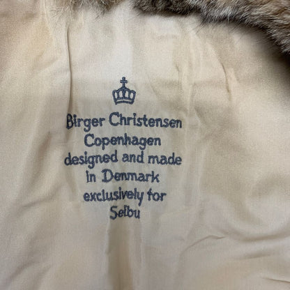 極美品◆バーガー クリステンセン リンクスキャット ハーフコート  640-2-1-0025 レディース サイズ40  BIRGER CHRISTENSEN 【AFG1】