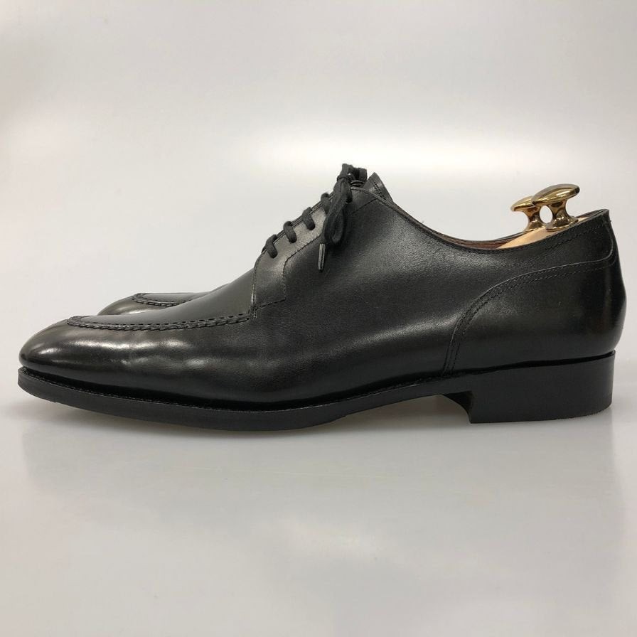 ユニオンインペリアル レザーシューズ Uチップ 日本製 メンズ サイズ8 ブラック UNIONIMPERIAL 約26.5cm【AFC29】