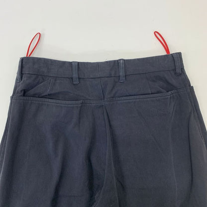 プラダスポーツ ストレートパンツ ブラック メンズ サイズ46 PRADA SPORT 【AFF24】