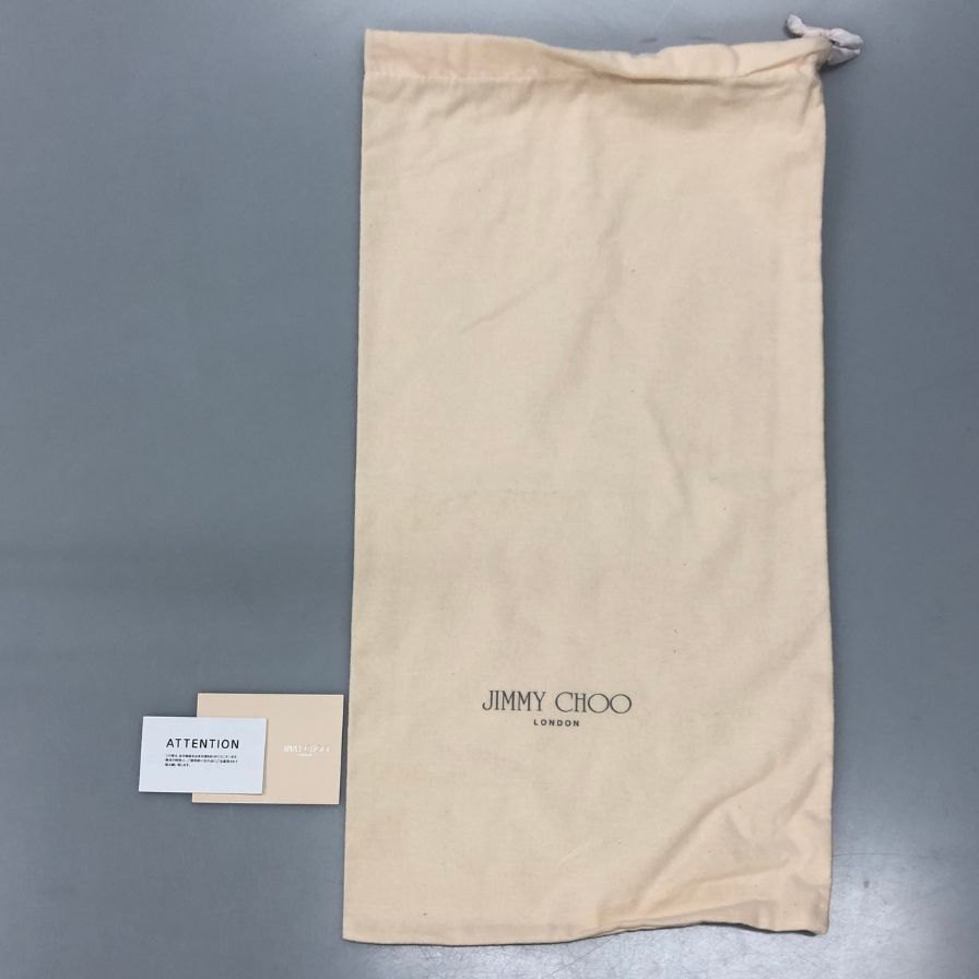 ジミーチュウ ロングブーツ ヌバックレザー サイズ36 レディース グレー系 JIMMY CHOO 約23.0cm【AFD1】