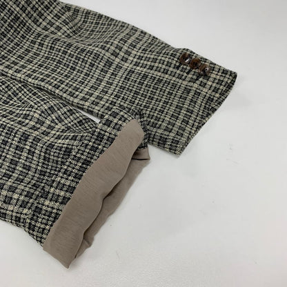 美品◆クチュール ド アダム  ダブル レーヨン ジャケット  メンズ サイズ 38 ブラウン COUTURE D'ADAM 【AFB16】