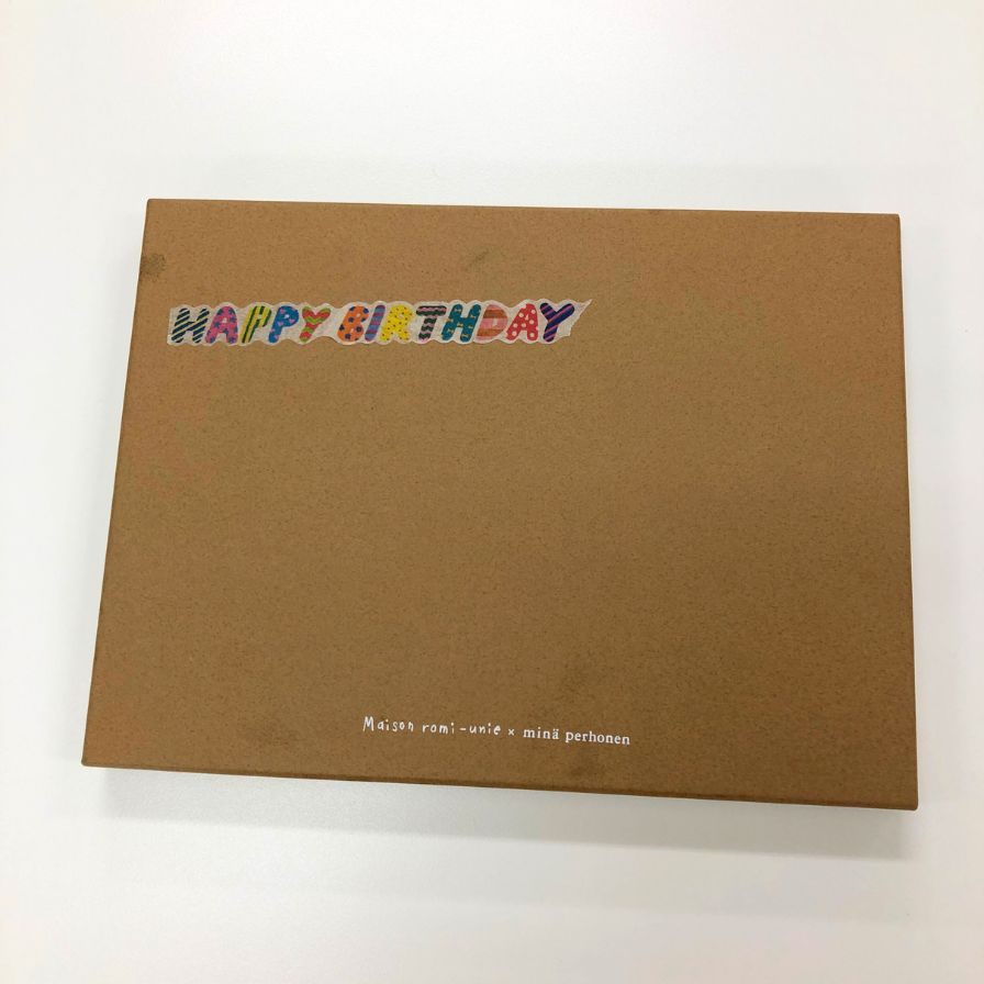 メゾン ロミユニ×ミナペルホネン 9周年イベント記念 コラボトレイ イエロー ユニセックス Maison romi-unie×mina perhonen【AFB55】【中古】