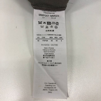 アルマーニ コレッツォーニ スラックス ウール レディース グレー系 サイズ42 ARMANI COLLEZIONI 【AFB22】