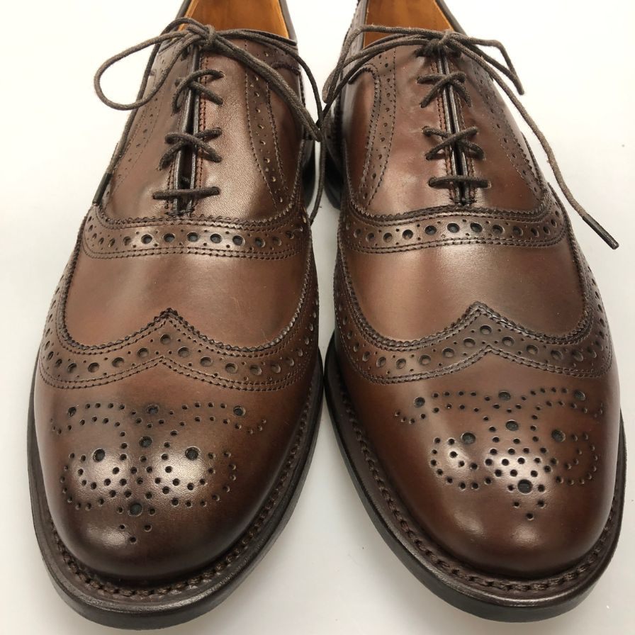 アレンエドモンズ レザーシューズ McAllister ウイングチップ サイズ11 ブラウン メンズ Allen Edmonds ビジネスシューズ 約29.5cm【LA】【中古】