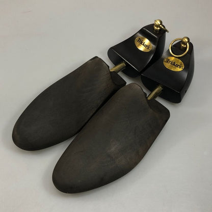 トリッカーズ カントリーブーツ ストウ ウイングチップ 946515 5634 グリーン UK7ハーフ-5 Tricker’ｓ ブーツ 約26.0cm【LA】【中古】
