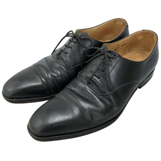 クロケット&ジョーンズ ハラム ストレートチップ ブラック サイズUK8.5E メンズ Crockett&Jones 約27.5cm【AFC42】