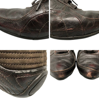 プーマ アレキサンダーマックイーン スニーカー レザー ハイカット ベルクロ 345579 ブラウン メンズ サイズ26cm PUMA ALEXANDER McQUEEN 約26.0cm【AFC33】