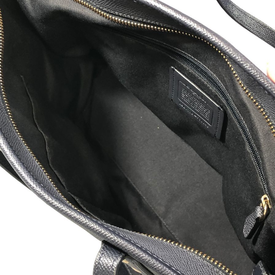 コーチ トートバッグ レザー F58846 ネイビー ウィメンズ COACH【AFE10】