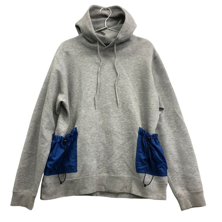 美品◆ソフネット パーカー サイドポケット グレー メンズ サイズL SOPHNET. 【AFB6】