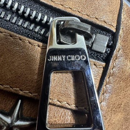 ジミーチュウ ショルダーバッグ ウエストバッグ ボディバッグ ブラウン系 レザー JIMMY CHOO【AFE4】