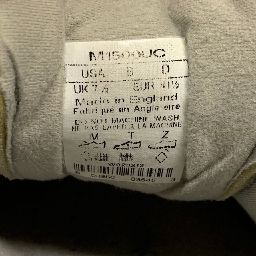 ニューバランス M1500UC メンズ サイズ US8D New Balance 約26.0cm【AFC42】