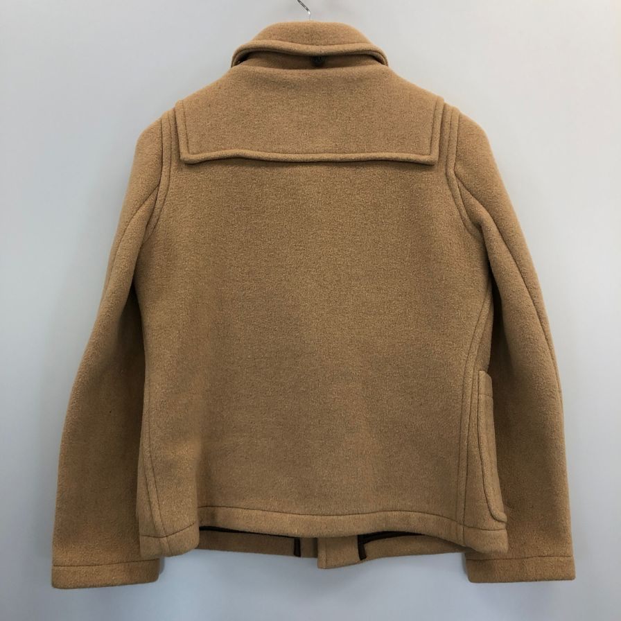 美品◆シップス ロンドントラディショナル ダッフル ショート ベージュ フード欠品 サイズ34 SHIPS 【AFA20】