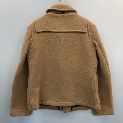 美品◆シップス ロンドントラディショナル ダッフル ショート ベージュ フード欠品 サイズ34 SHIPS 【AFA20】