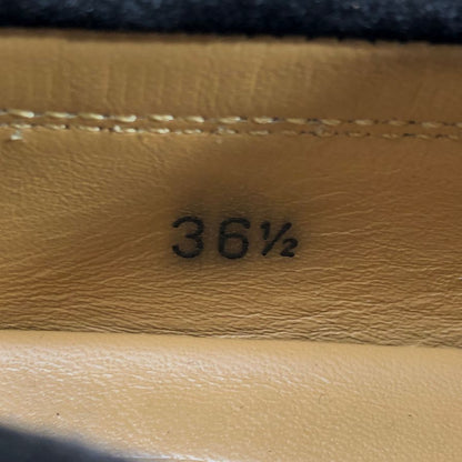 トッズ ドライビングシューズ スエード ブラウン サイズ36.5 レディース TOD'S 約23.5cm【AFC52】