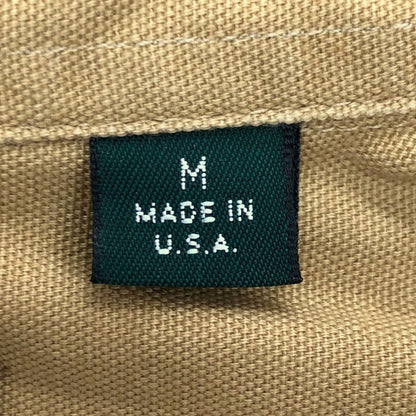 極美品◆ギットマン ヴィンテージ 長袖シャツ ボタンダウン アメリカ製 コットン メンズ カーキ サイズM GITMAN VINTAGE 【AFB9】