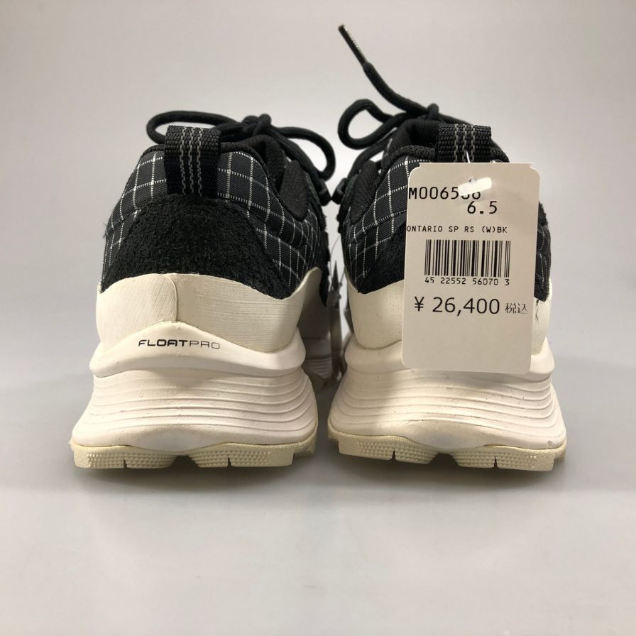 メレル トレッキングシューズ ビブラムソール オンタリオ スポーツ ブラック×ホワイト サイズ23.5cm  MERRELL 約23.5cm【AFD15】