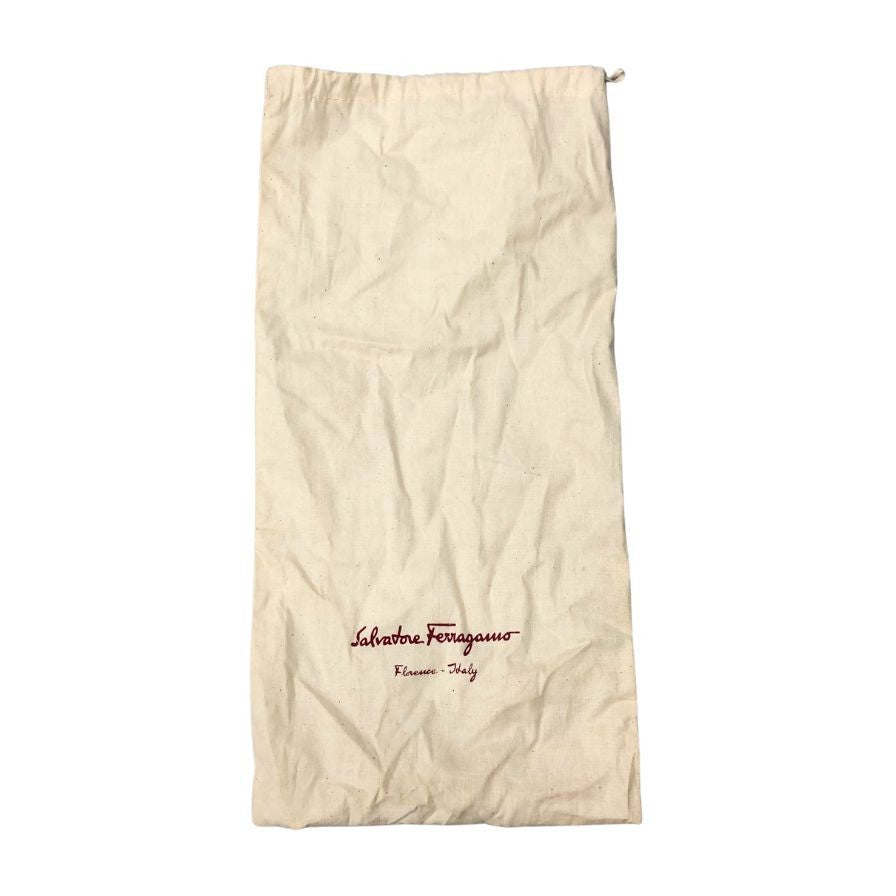 フェラガモ ローファー 71/2サイズ　ブラウン Salvatore Ferragamo (サルヴァトーレフェラガモ) レザー