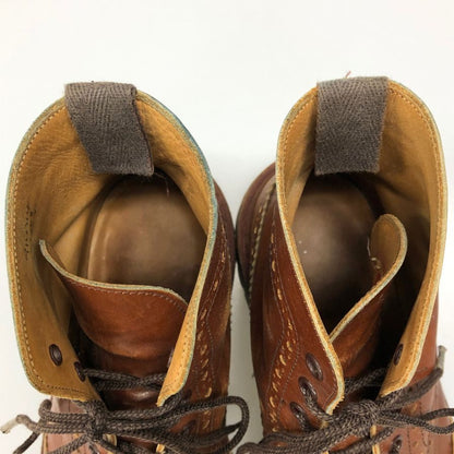 トリッカーズ モールトン M2508 カントリーブーツ ウイングチップ 旧タグ UK8.5 ブラウン Tricker's Malton 約27.0cm【AFC4】